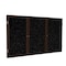 Ghent Enclosed Bulletin Board, 3 Door, Rcycl, Walnut Frm, 4 ft H x 6 ft W, Tan Spckd PN34872TR-TN - alternate 1